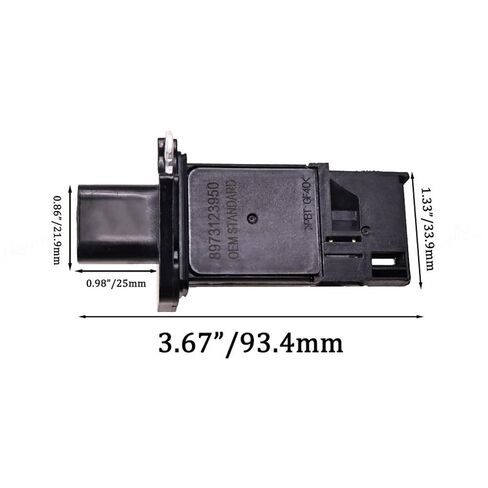 8973123950 8-97312395-0 MAF Meter Mass Air Flow Sensor Fits 3.5 V6 3494CC AFH70M39 AFH70M-39 in Kuwait