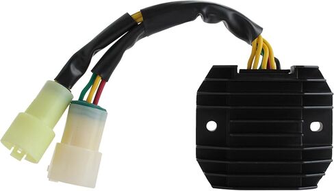 DB Electrical 230-58026 منظم الجهد الجديد المعدل لـ Kawasaki 600 ZX600 ZX6R Ninja 2000 2001 2002 00 01 02، 600 ZZR600 ZX600 Ninja 2005 2006 2007 2008 05 06 07 08 21066-1125 SH650-12 17.5420 in Kuwait