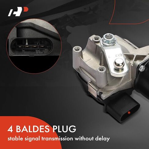 محرك ممسحة الزجاج الأمامي الممتاز A-Premium متوافق مع طراز Tesla Y 2020 2021 2022 2023، 4-Pin، محرك اليد اليسرى in Kuwait