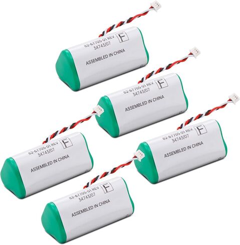 5-Pack Ni-MH Battery Replacement Compatible for Motorola Symbol 82-67705-01 LS-4278 LS4278-M BTRY-LS42RAAOE-01 DS-6878 Cordless Bluetooth Laser Barcode Scanner Batteries Upgrade 3.6V 1000mAh in Kuwait