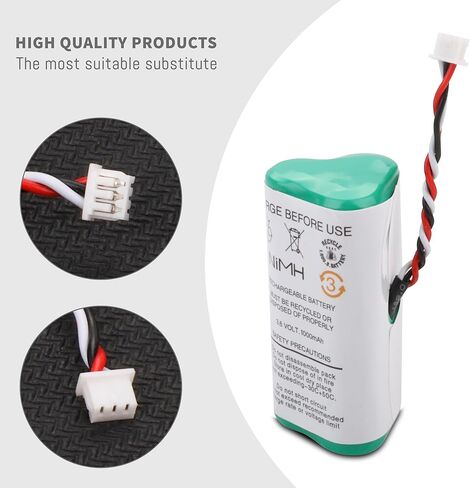 5-Pack Ni-MH Battery Replacement Compatible for Motorola Symbol 82-67705-01 LS-4278 LS4278-M BTRY-LS42RAAOE-01 DS-6878 Cordless Bluetooth Laser Barcode Scanner Batteries Upgrade 3.6V 1000mAh in Kuwait