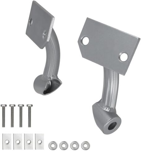 Pair Rear Lower Curved Bar Mount Support Kit Compatible with IS250 IS350 2006-2013 in Saudi Arabia