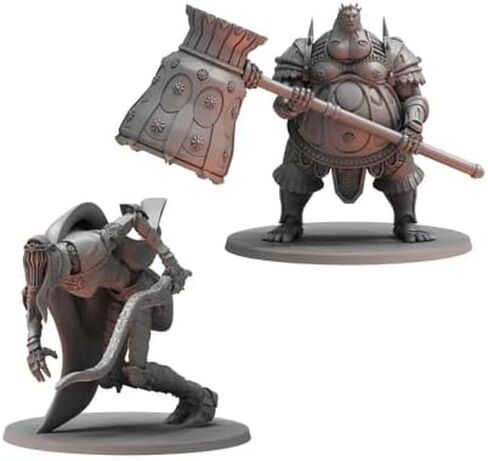 مجموعة ألعاب Steamforged Dark Souls The RPG Miniatures Bundle: Kalameet the Last Dragon وTitanite & Stone وDancer of the Boreal Valley & Smough (3 عناصر) in Kuwait