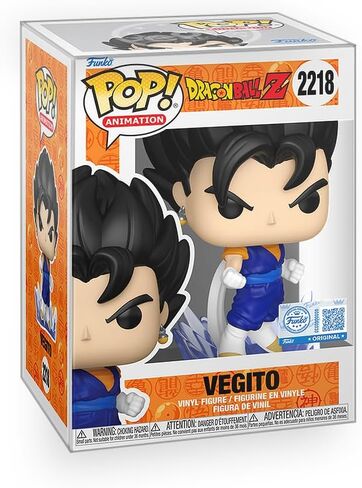 Epic Collectibles Pop Anime: Dragonball Z - Vegito Powering Up Exclusive Vinyl Figure Bundled with Box Protector Compatible for Funko in Kuwait