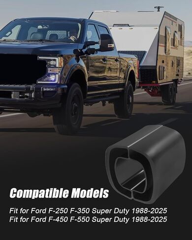 2Pcs Rear Spring Insulator Bushing Compatible with Ford F-250 F-350 F-450 F-550 Super Duty 1988-2025, Rear Suspension Leaf Spring Seat Cushion Replace E8TZ-5A978-A E8TZ5A978A E8TA-5A978-AA in Kuwait