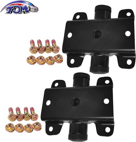 TOM - 2Pcs Leaf Spring Hanger fits 2001-2007 for Dodge Caravan Grand Caravan for Chrysler Town & Country Voyager 722-081 in Saudi Arabia