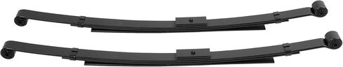 3" Lowering Leaf Spring Set Compatible with 1997-2004 Dodge Dakota 2WD Only (Extended cab, crew cab, regular cab) Powder Coated Steel Black in Kuwait