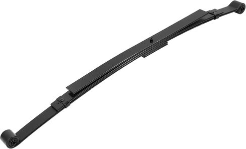 3" Lowering Leaf Spring Set Compatible with 1997-2004 Dodge Dakota 2WD Only (Extended cab, crew cab, regular cab) Powder Coated Steel Black in Kuwait