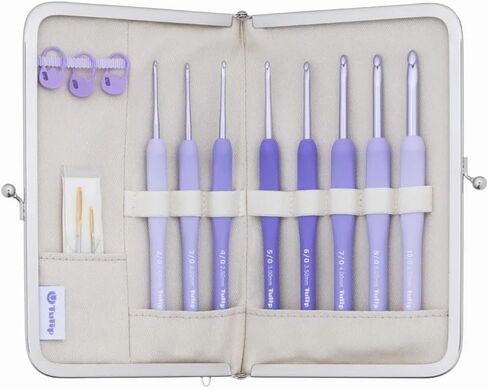 Tulip Tulip Knitting Needles ETIMO Murasaki Crochet Set with Cushion Grip TEM-001 in Kuwait