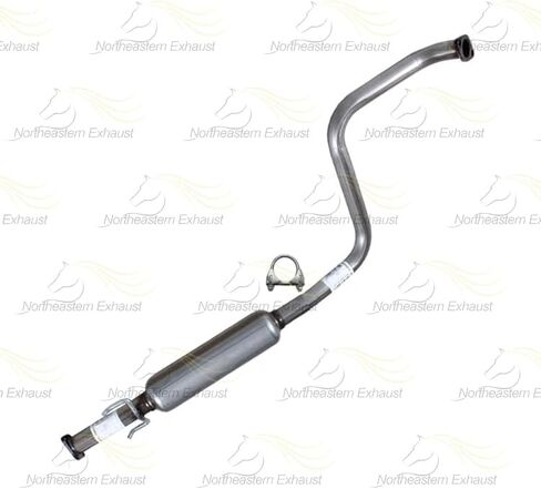 Exhaust Front Pipe, Catalytic and Resonator Kit Compatible for Aveo Aveo5 G3 2009-2011 1.6L | EPA-Approved | Stainless Steel | Includes Clamp and Gaskets | Direct-Fit Replacement in Kuwait