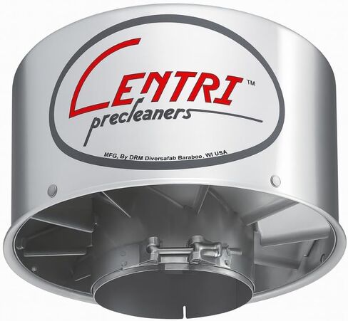 Centri EX-40 PreCleaner - Cyclone Air Pre-Cleaner 8.875" Dia, 5.75" Height, 4" Inlet in Kuwait