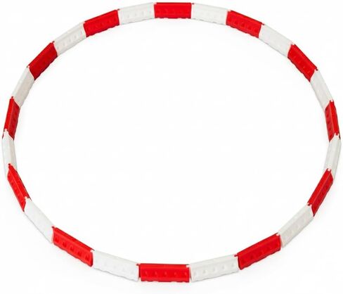 1/64 Scale Interlocking Road Construction Barriers (24-Pack) – Construction & Diorama Scene Accessorie (Red & White) in Saudi Arabia