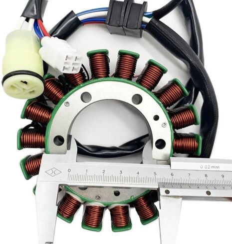 Stator Alternator Compatible With Grizzly400 450 660 YFM400 YFM450 YFM660 Rhino660 YXR660 ATV Replaces 5KM-81410-00-00 in Saudi Arabia