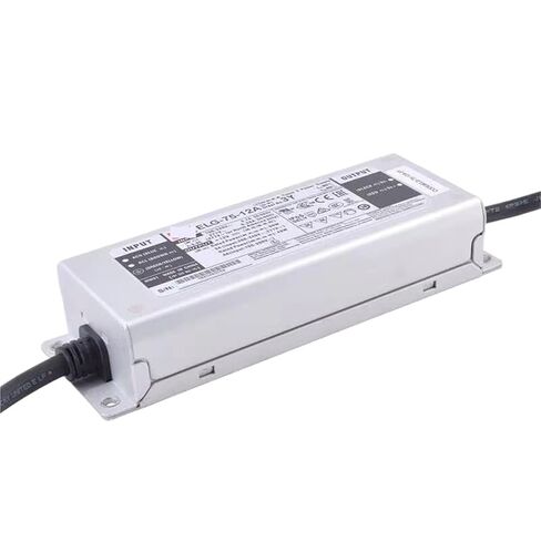 1 قطعة ELG-75-12A-3Y 12V5A الجهد المستمر LED الإضاءة سائق Buit-in نشط PFC وظيفة AC-DC داخلي في الهواء الطلق IP65 in Kuwait