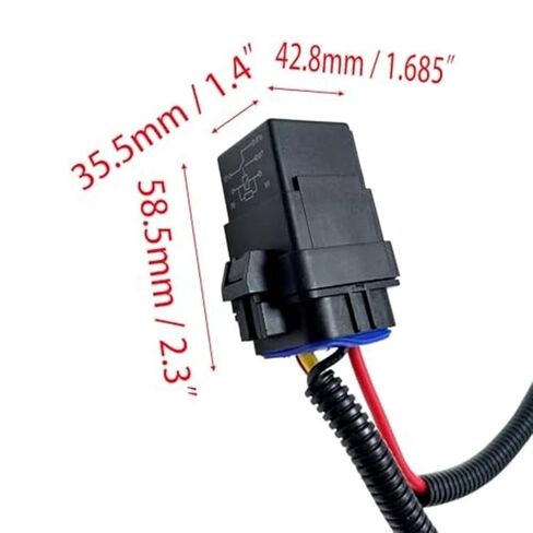 Fuel Pump Relay Wiring Kit 68269523AD CBWPR091AA Complete Automotive Fuel Pump Relay Harness Repair Kit NEW Replacement Part Compatible with 2011-2013 Durango Town & Country Ram 1500 in Saudi Arabia