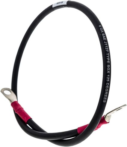 Spartan Mowers 486-0016-00 25-Inch Positive Battery Cable SRT RT RZ RZ-C in Saudi Arabia