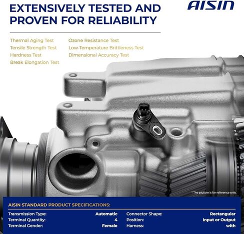 AISIN AFTERMARKET ASWAZ-00064 Transmission Speed Sensor - Compatible with Hyundai Sonata 2009-2014, Tucson 2014 2020, Kia Forte & Forte Koup 2014-2016, Soul 2012-2013 in Kuwait