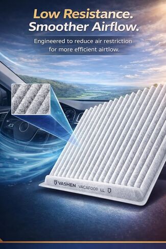 CF9846A Cabin Air Filter for 2001-2009 Toyota Prius, 2003-2009 4Runner, 2005-2009 Subaru Outback Legacy, Also Fits Select Sienna FJ Cruiser Tribeca Mitsubishi Endeavor, High-Efficiency Media in Kuwait