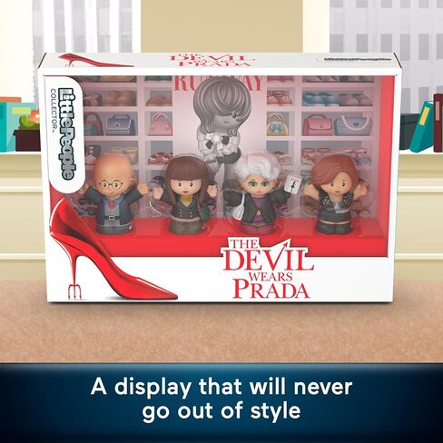 مجموعة Little People Collector The Devil Wears Prada إصدار خاص لمحبي الأفلام، 4 شخصيات في عبوة عرض in Kuwait