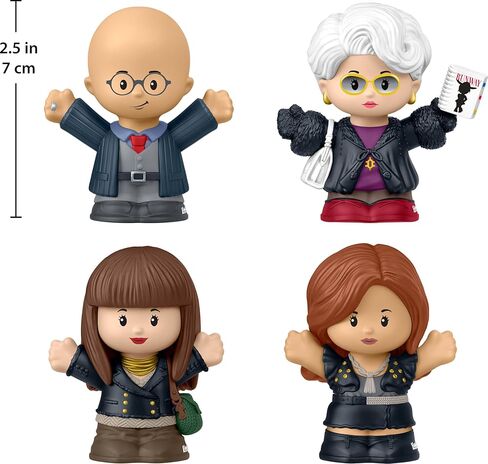 مجموعة Little People Collector The Devil Wears Prada إصدار خاص لمحبي الأفلام، 4 شخصيات في عبوة عرض in Kuwait