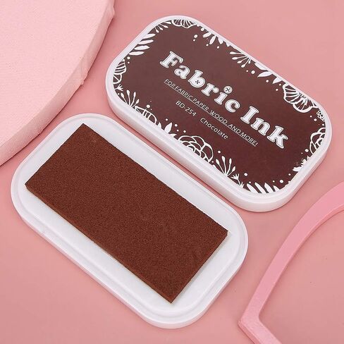 Colorful Sponge Stamp Ink Pad, Bright Washable Ink, DIY Stamping Pad with Vibrant Colors, Ideal for Paper, Cloth, Wood & Scrapbooking (#14) in Kuwait