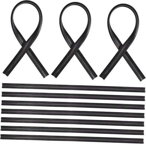 ABOOFAN 10pcs Car Frameless Windshield Wiper Strips Natural Rubber Rear Wiper Blades in Kuwait