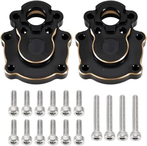 29g Brass Rear Inner Portal Housing Compatible with 1/10 RC Crawler FMS FCX10 in Saudi Arabia