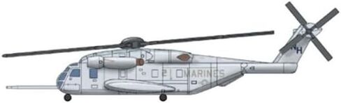 طقم نموذج عازف البوق سيكورسكي Ch-53E، بمقياس 1/700 in Kuwait