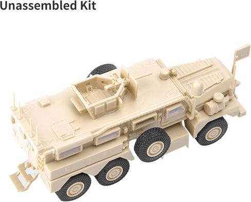 ZEZEFUFU غير مجمعة 1/72 مقياس كوغار 6x6 MRAP Sd.Kfz.7 مجموعة نماذج نصف المسار محاكاة ديكور غرفة مكتب المنزل الهدايا in Kuwait