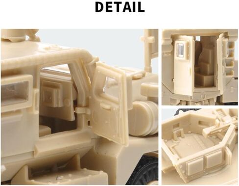 ZEZEFUFU غير مجمعة 1/72 مقياس كوغار 6x6 MRAP Sd.Kfz.7 مجموعة نماذج نصف المسار محاكاة ديكور غرفة مكتب المنزل الهدايا in Kuwait