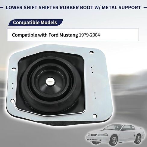 حذاء مطاطي ناقل الحركة السفلي مع دعم معدني متوافق مع Ford Mustang 1979-2004 يستبدل 3R3Z-7277-R 3R3Z7277R in Kuwait