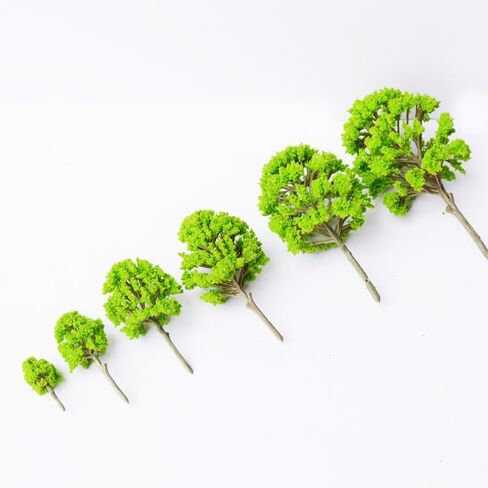 HO Scale Trees, 10PCS Model Trees 1.57in/4cm Train Railroad Park Scenery Architecture Fake Trees for DIY Crafts, Building Model, Landscape in Saudi Arabia