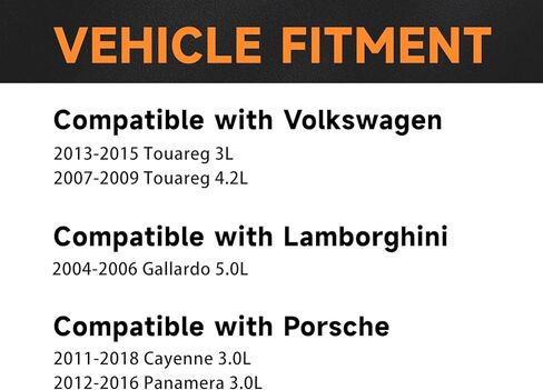 حزمة ملف الإشعال متوافقة مع Audi A4 A6 Q7 Q5 S5 S4 Volkswagen VW 2007 2008 2009 2010 2011 2012 2013 2014 2015 2016 3.0 3.2 4.2L حزم لفائف تحل محل UF529، مجموعة من 4 in Kuwait