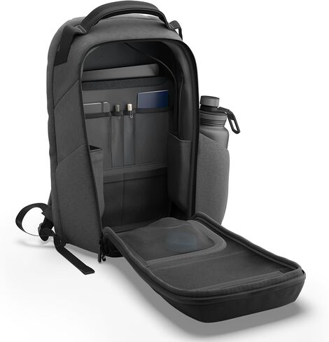 حقيبة ظهر Lenovo ThinkPad مقاس 16 بوصة (إصدار Aura) - وصول مغناطيسي بيد واحدة، قفل Fidlock، حماية EVA، حقيبة ظهر كمبيوتر محمول خفيفة الوزن بسعة 18 لتر، رمادي داكن in Kuwait