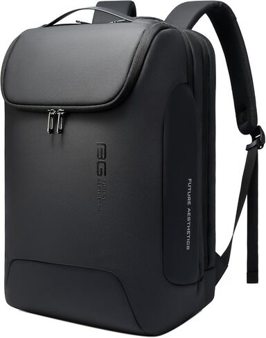 BANGE Anti-Theft Backpack with USB Charging Port for Men, 17.3 Inch Business Laptop Backpack, TSA Approved Lock & Waterproof Zippers, Large Travel Computer Bag in Kuwait