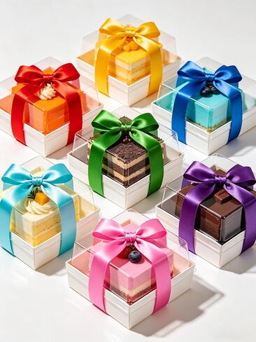 Rainbow Satin Ribbon 3/8 Inch 50 Yards 10 Colors Double Face, Polyester Ribbon for Gift Wrapping Flower Bouquet Wedding Baby Shower DIY Crafts Party Decor with Plastic Core in Saudi Arabia