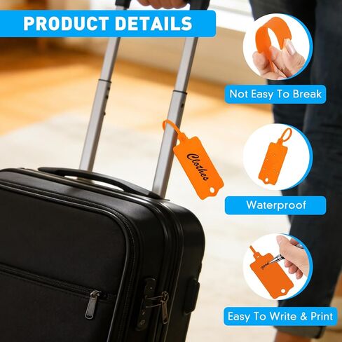 Leezmark 80 Pcs Plastic Shipping Tags, 2.48" x 1.46" Reusable Tags with Sealing Strap, Waterproof Bag Tag for Suitcase, Multi-Color Zip Tie Tag for Labeling Equipment, Logistics, Retail, Inventory in Saudi Arabia
