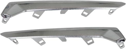 2Pcs Left and Right Front Fog Light Cover Trim Chrome Replacement for 2017-2018 Subaru Forester 57708SG010 SU1046101 57708SG000 SU1047101 in Kuwait