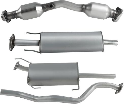 مجموعة تحفيزية مع مرنان وكاتم صوت متوافقة مع Nissan Sentra 1.8L 2013 2014 2015 2016 2017 2018، تتضمن حشية ومشبك ومجموعة مسامير زنبركية in Saudi Arabia