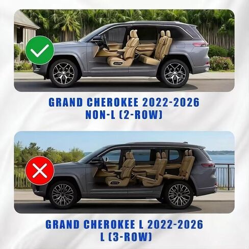 No Drill Mud Flaps for 2022-2026 Jeep Grand Cherokee 2-Row 5 seats SUV,Heavy Duty All Weather Splash Guards,OEM-Style Black Front & Rear Mud Guards,Set Fits Laredo Limited Altitude Overland Summit 4xe in Saudi Arabia