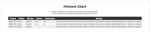 Automatic Transmission Vacuum Modulator Compatible With Buick Skylark 1972 1971 1970 1969 1968 1967 1966 1965 1964 P-3900858 in Kuwait