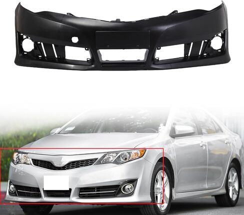 Compatible With Front Bumper Cover for 2012-2014 Toyota Camry SE/SE Sport Models 5211906975 TO1000379 in Saudi Arabia
