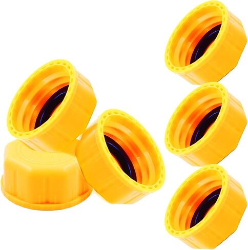4 PCS Universal Gas Can Cap Replacement - Coarse Thread Fuel Tank Lid Fits 1/2/5/10+ Gallon Gas Cans, Compatible with Midwest, Briggs & Stratton, Scepter & Most Plastic/Metal Jerry Cans in Kuwait