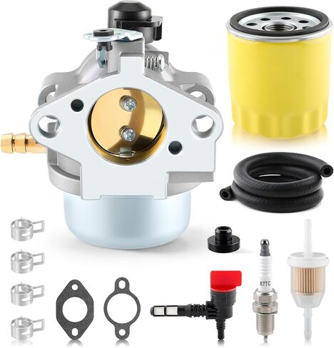 CV15S Carburetor for Kohler 11HP 13HP 14HP 15HP Engines CV12.5 CV13S CV13T CV14 CV14S CV15 Lawn Mower for John Deere AM125355 LT133 LT150 LT155 LTR155 Replace 12-853-57-S 12-853-82-S 12-853-139-S in Kuwait