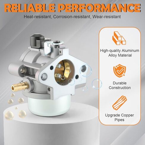 CV15S Carburetor for Kohler 11HP 13HP 14HP 15HP Engines CV12.5 CV13S CV13T CV14 CV14S CV15 Lawn Mower for John Deere AM125355 LT133 LT150 LT155 LTR155 Replace 12-853-57-S 12-853-82-S 12-853-139-S in Kuwait