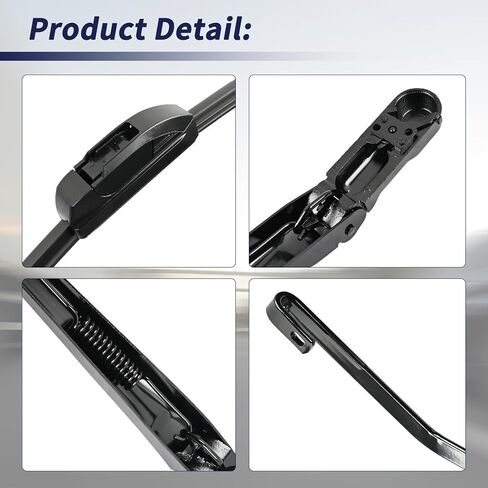 Magimaker‎ F81Z17527AA F81Z17526AA 1 Pair Windshield Wiper Arm w/Wiper Blade Fit for Ford F250 F350 F450 F550 Super Duty 1999-2007 / Excursion 2000-2005# 403717527AA 4C3Z17526AA in Kuwait