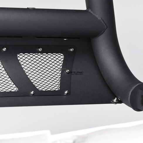 7422446149151 Compatible with 2002-2005 Dodge Ram 1500/2006-2008 1500 Mega (Extended Crew) Cab / 2003-2009 2500 3500 Matte Black Studded Mesh Style Bull Bar Guard with Skid Plate in Kuwait