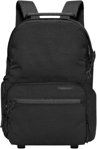 BREVITE Jumper Compact Camera Backpack 2026 Edition: A Minimalist & Travel-friendly Photography Backpack For DSLR Camera & Laptop w/Reinforced Straps & Stiffer Dividers (18L) (Triple Black Color) in Saudi Arabia