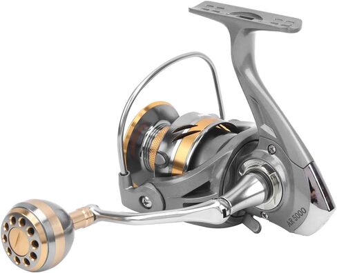 Spinning Reel HighStrength Metal Line Gear Fishing Wheel for Sea Fishing, Rock, Road, and Casting Rods in Kuwait