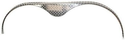 2 Pack - 72x2 Treadplate Aluminum Tandem Axle Teardrop Fender Flares in Saudi Arabia